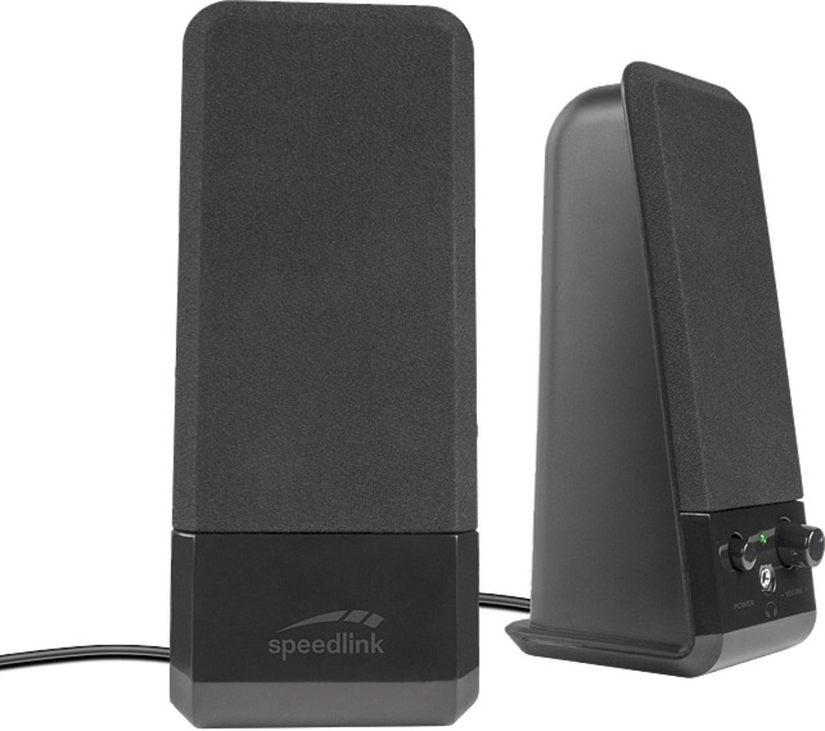 Speedlink EVENT 2.0 - Stereo Speakerset - Zwart