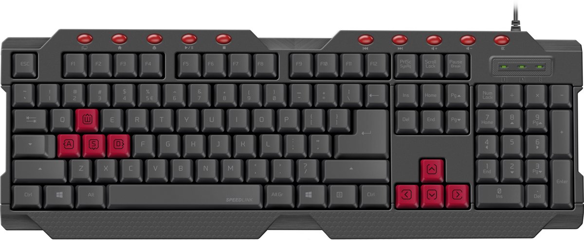 Speedlink FERUS - Frans-Azerty - Gaming Toetsenbord