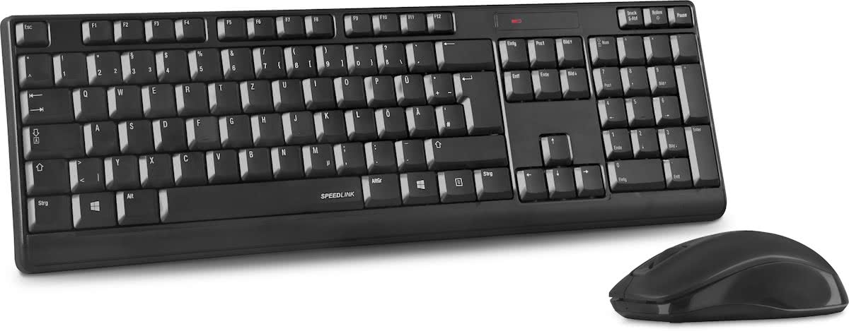 Speedlink NIALA - Draadloze Deskset - Toetsenbord + Muis - Qwerty
