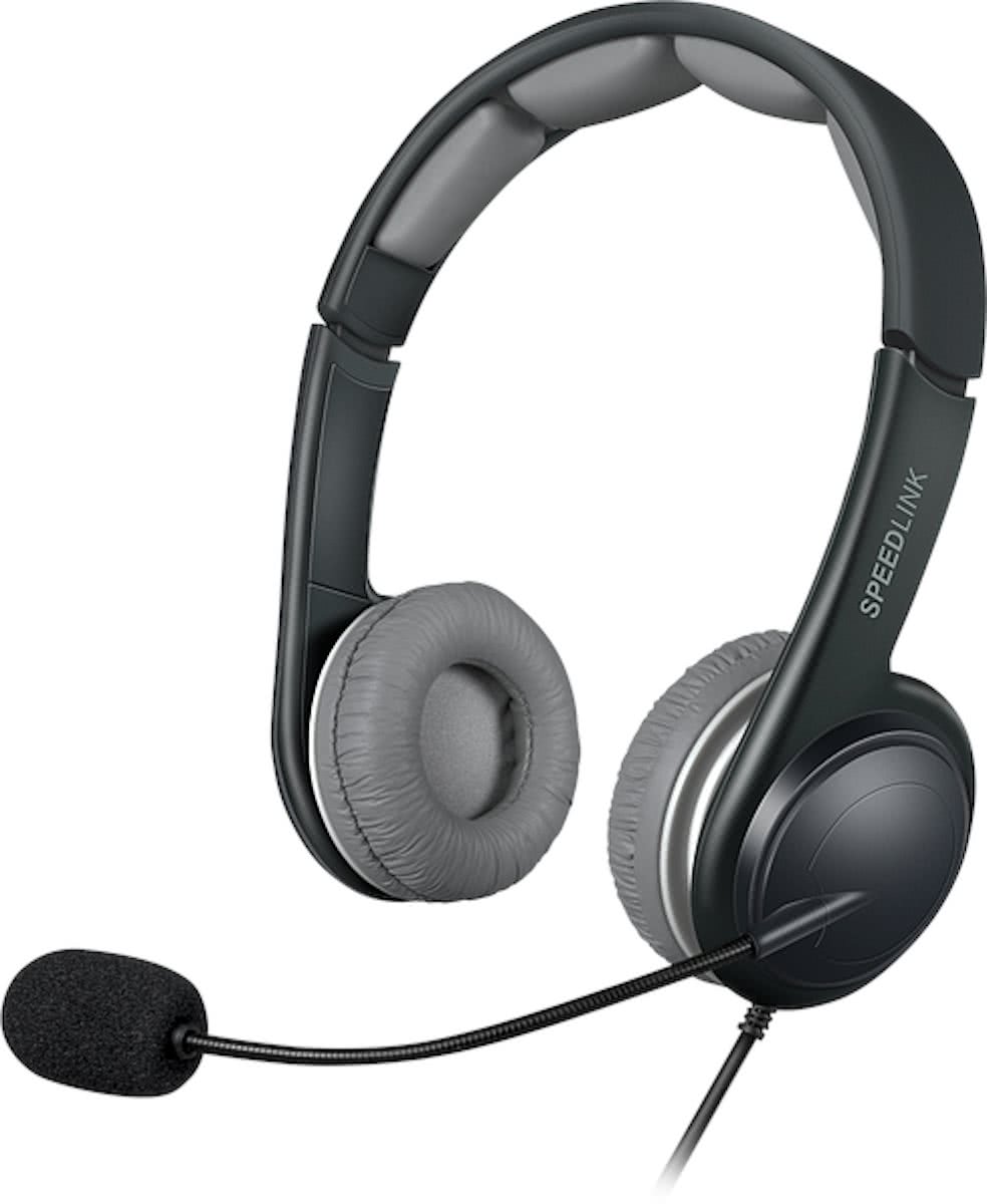 Speedlink Sonid Stereo Headset - USB, Zwart-Grijs