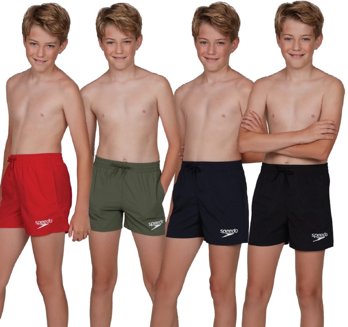Speedo zwembroek junior Hyper Yellow - comfortabele watershort kids.