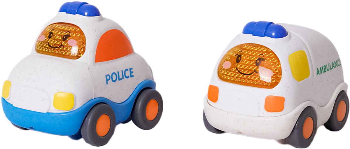 Speelgoedtopdeals - BIOplastic Bubbelhulpdienst 2-delig - 8 cm - Duurzaam speelgoed