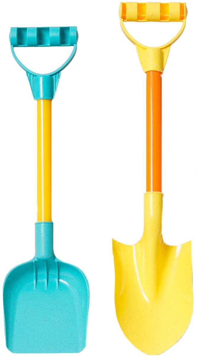 Speelgoedtopdeals - BIOplastic Schep 2-delig 40cm - Duurzaam speelgoed