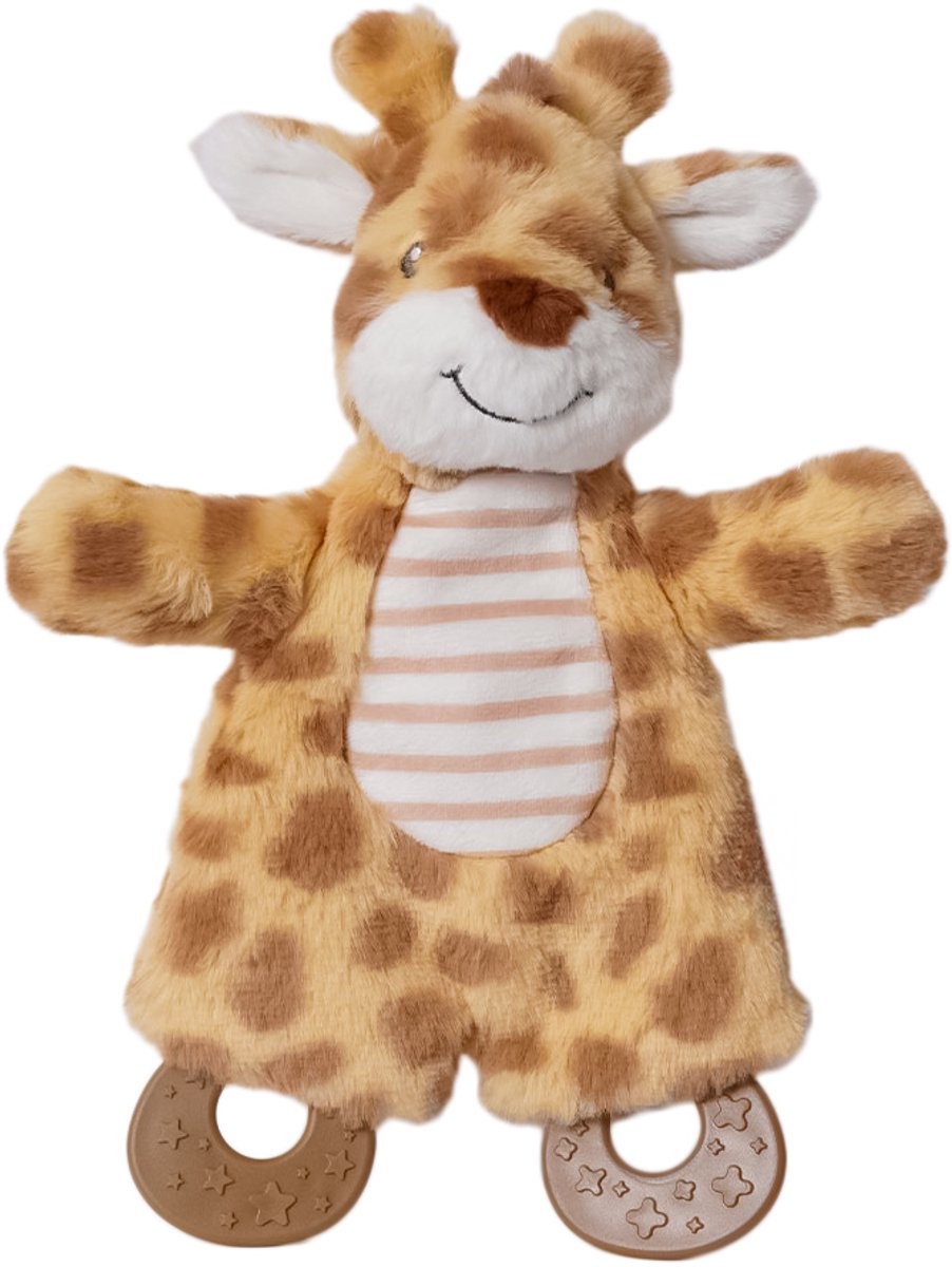 Speelgoedtopdeals - Raf Giraf Knisperdoek met Bijtring - 25 cm