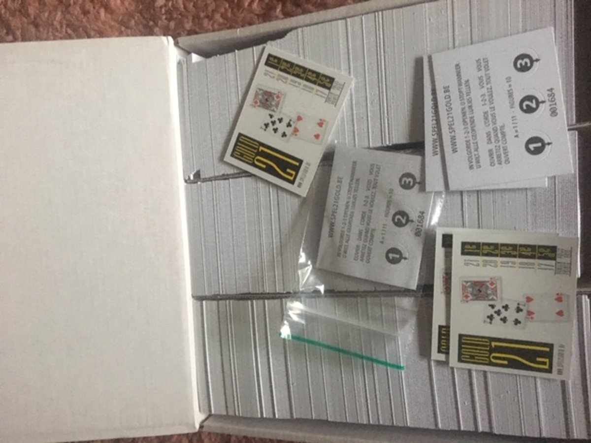 Spel 21 , 1000 tickets