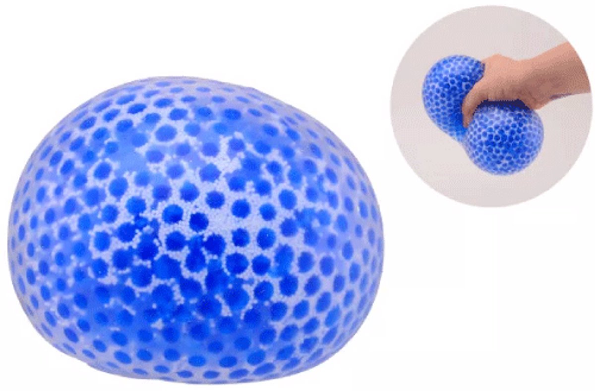 6 grote squeeze bead ballen