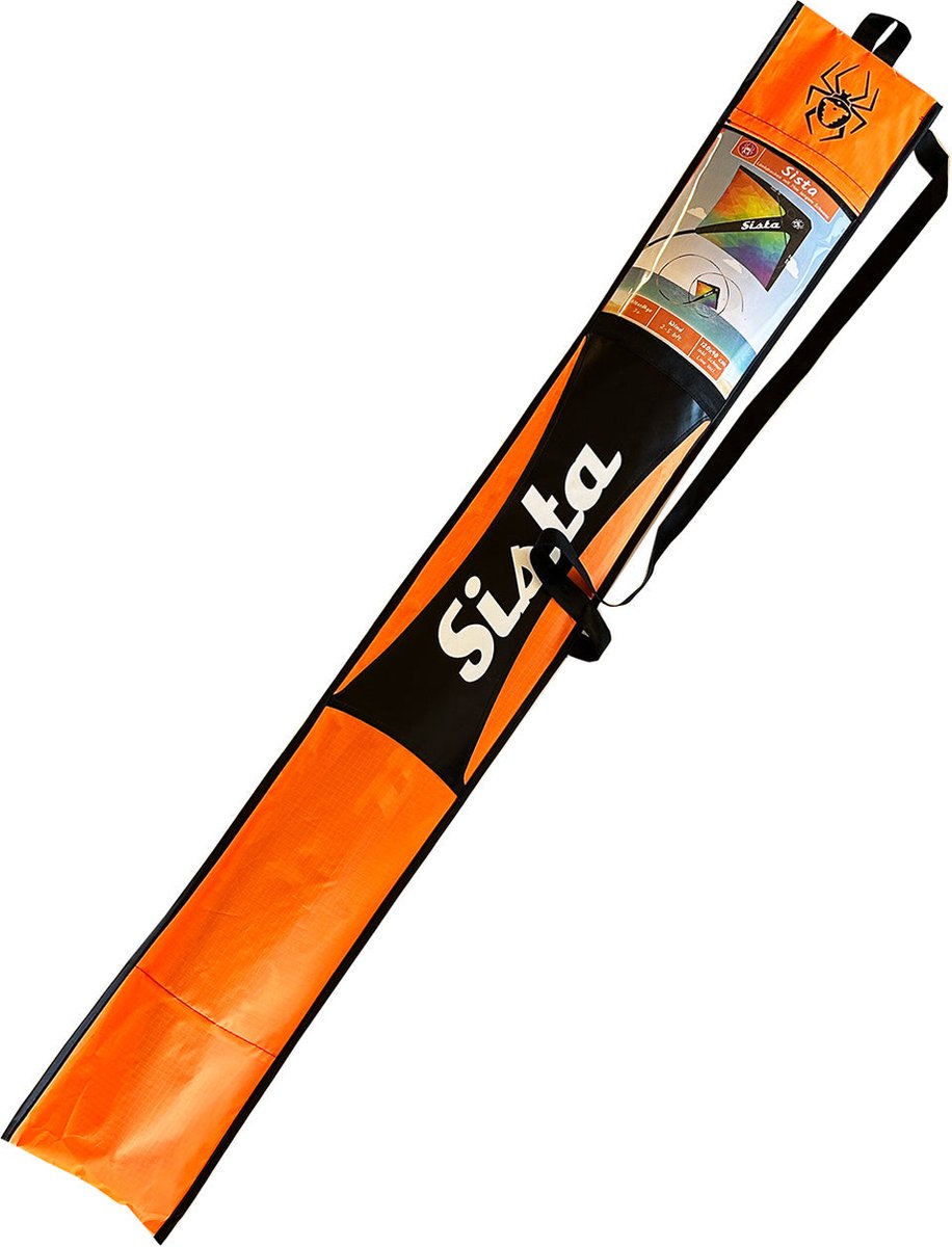 Stuntvlieger Spiderkites Sista 20060 Regenboog 120 x 110 cm