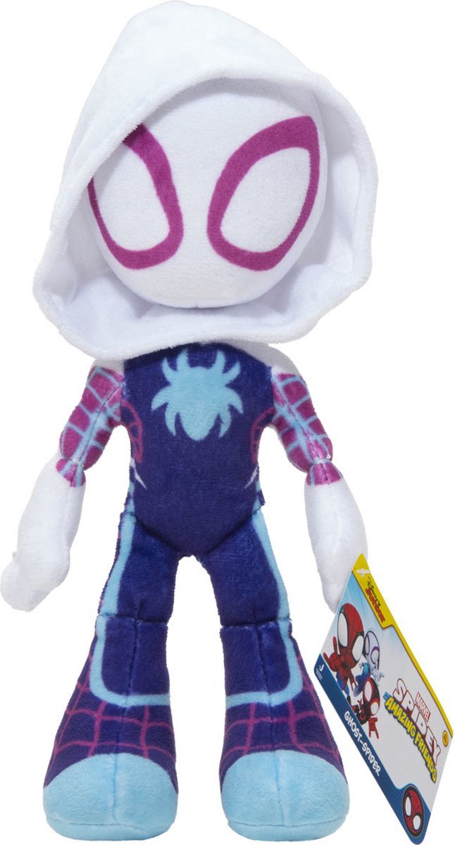 Marvel Spider-Man - Spider-Gwen knuffel - 27 cm - Pluche - Spiderman