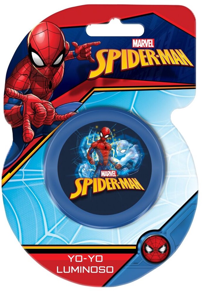 Spiderman luminous yo-yo – Marvel yo-yo met licht – rode kleuren