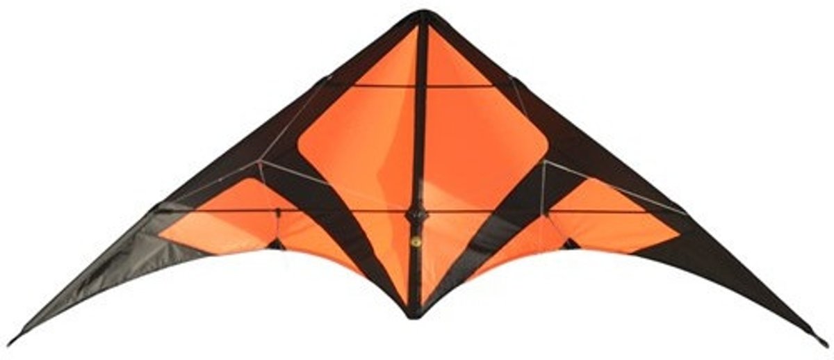 Spiderkites Tweelijnsstuntkite Gangsta 178 Cm Oranje