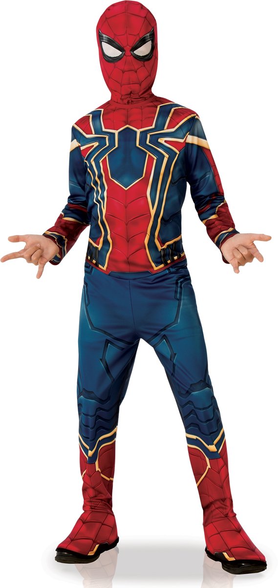 Klassiek Iron Spider Infinity War™ kostuum voor jongens - Verkleedkleding - Maat 110/116