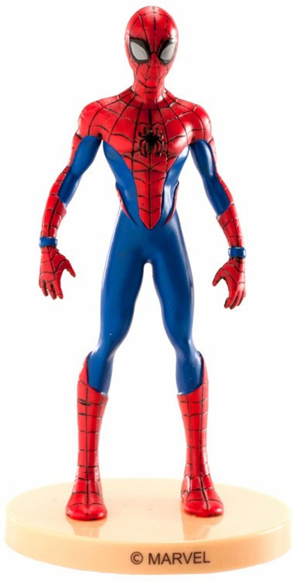 Plastic Spiderman™ figuurtje - Feestdecoratievoorwerp