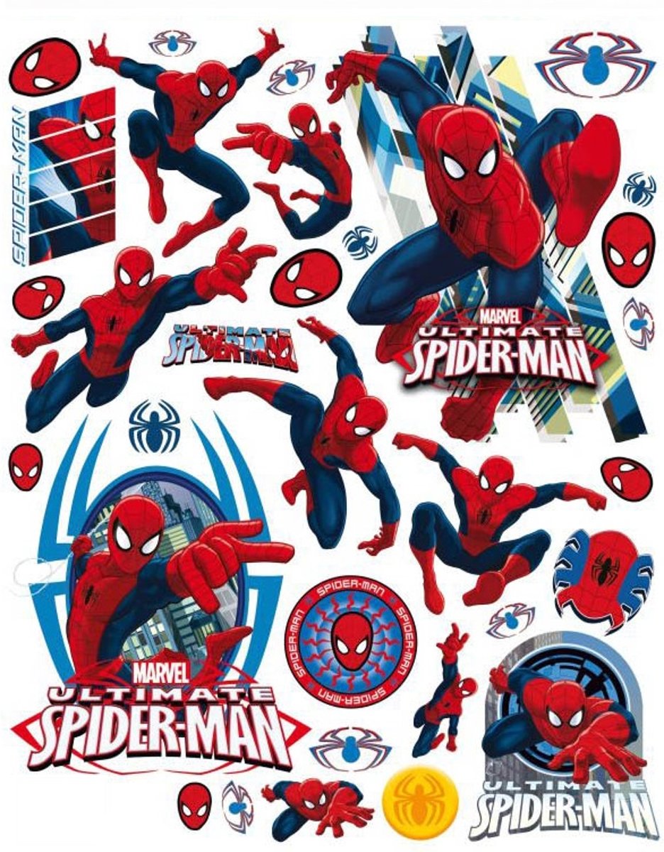Spiderman™ raamdecoraties - Feestdecoratievoorwerp