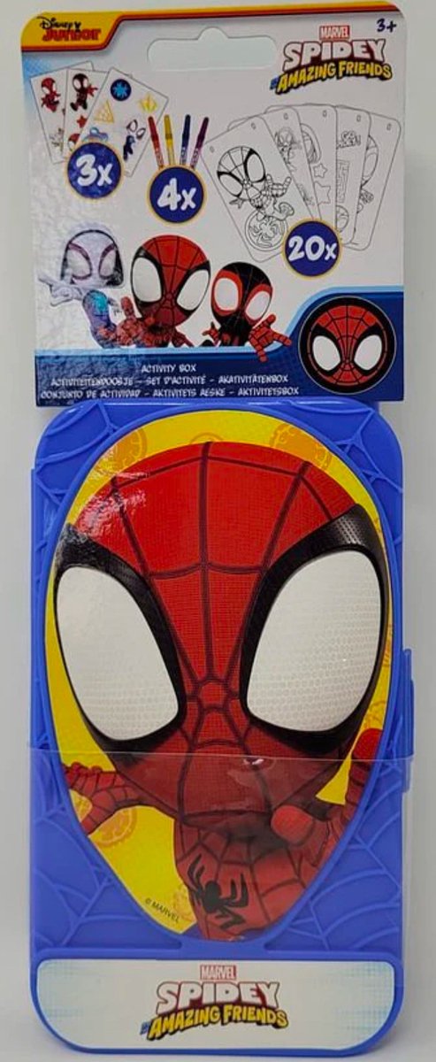 Spiderman Kleurplaten - Spiderman Stickers - Spiderman Speelgoed - Marvel Avengers - Superheld - Spider-Man - Marvel Spidey Amazing Friends - Kleuren Voor Jongens - Tekenen - Creatief Spelen voor Kinderen - Spiderman Kleurplaten - Stiften