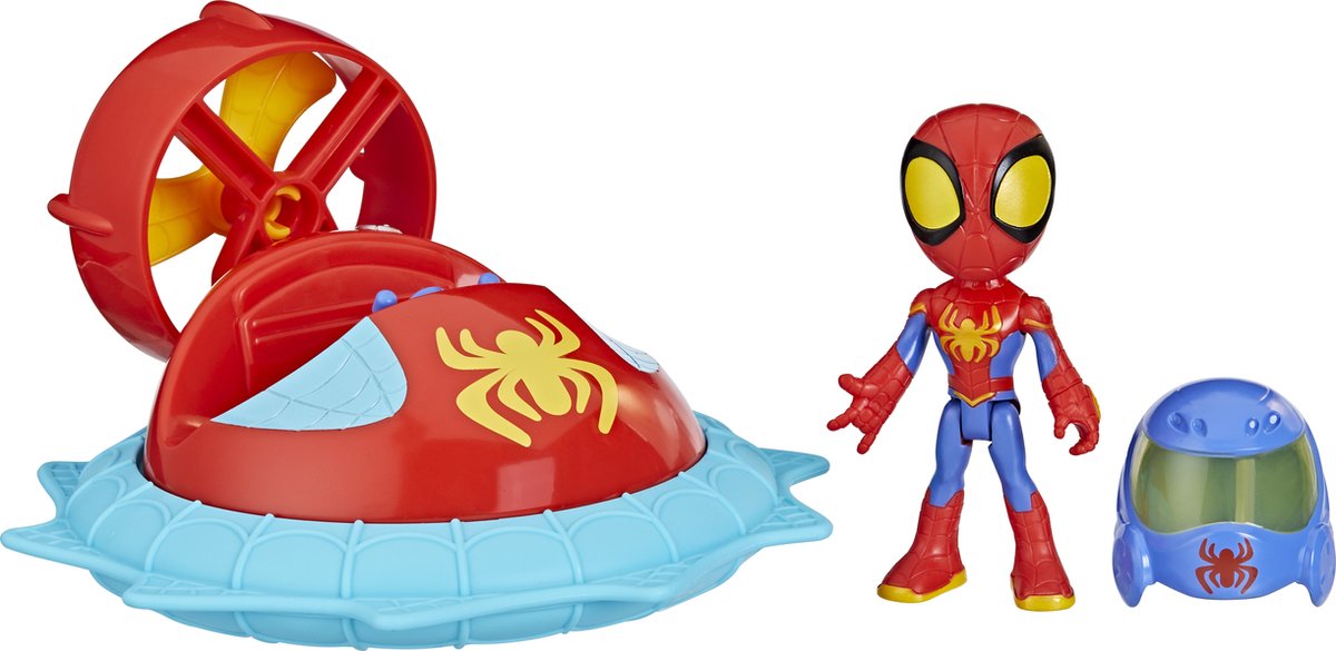 Spidey & Friends Web Spinners Voertuig - Marvel Spidey with Hover Spinner -
