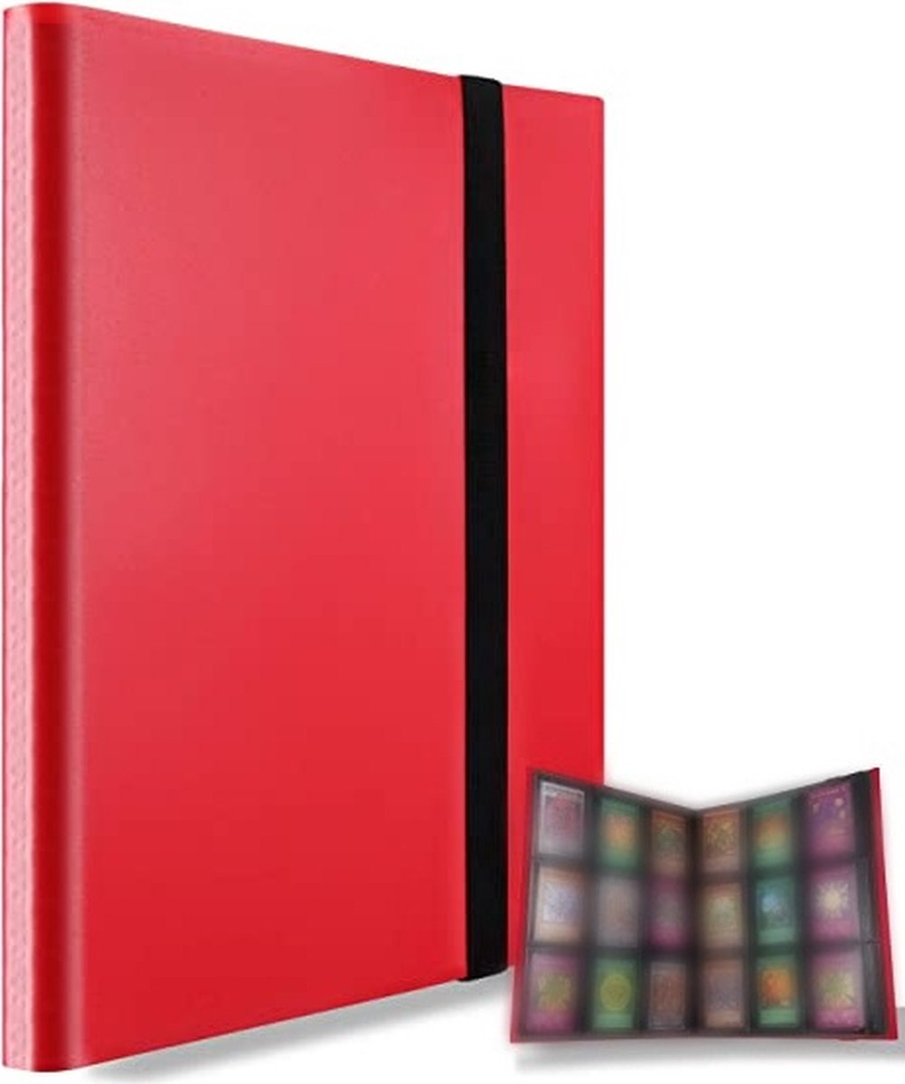 Verzamelmap - Map voor 360 Kaarten - 20 Pagina’s - 9 Pocket - A4 Formaat - Premium Kwaliteit - Box