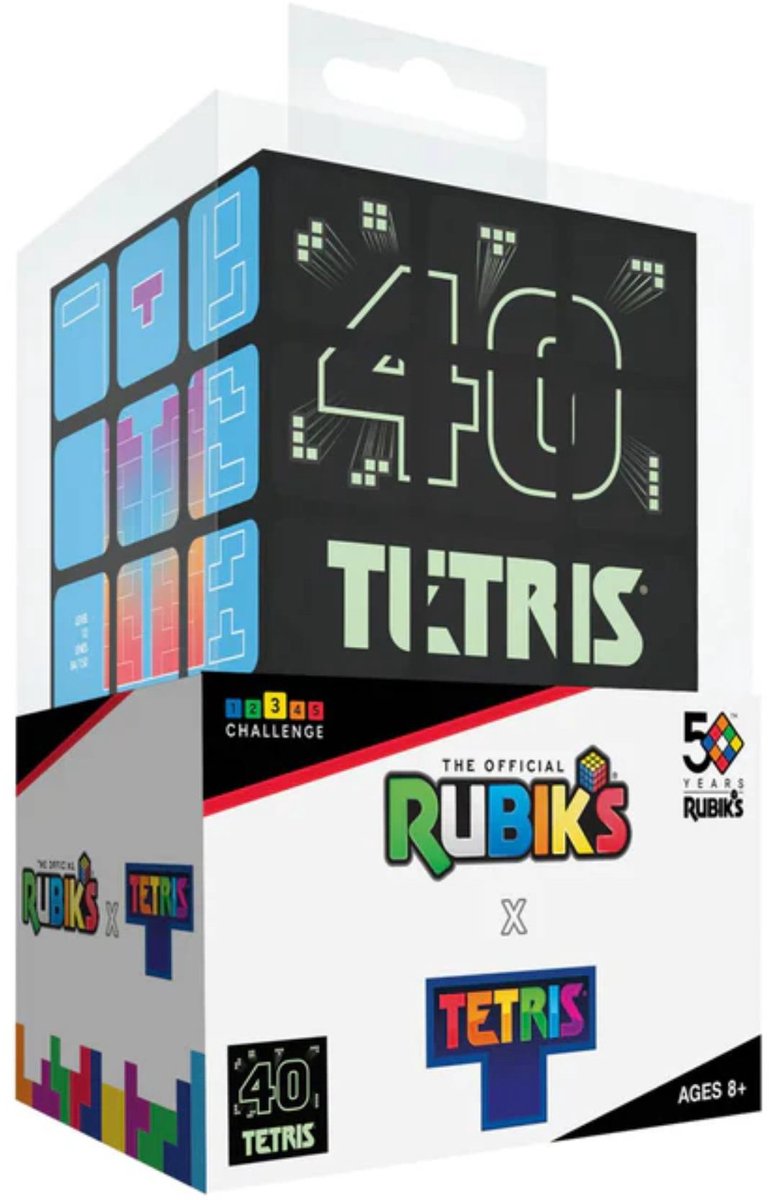 Rubik’s Kubus Tetris - Speelgoed - Meerkleurig - 3D-puzzel