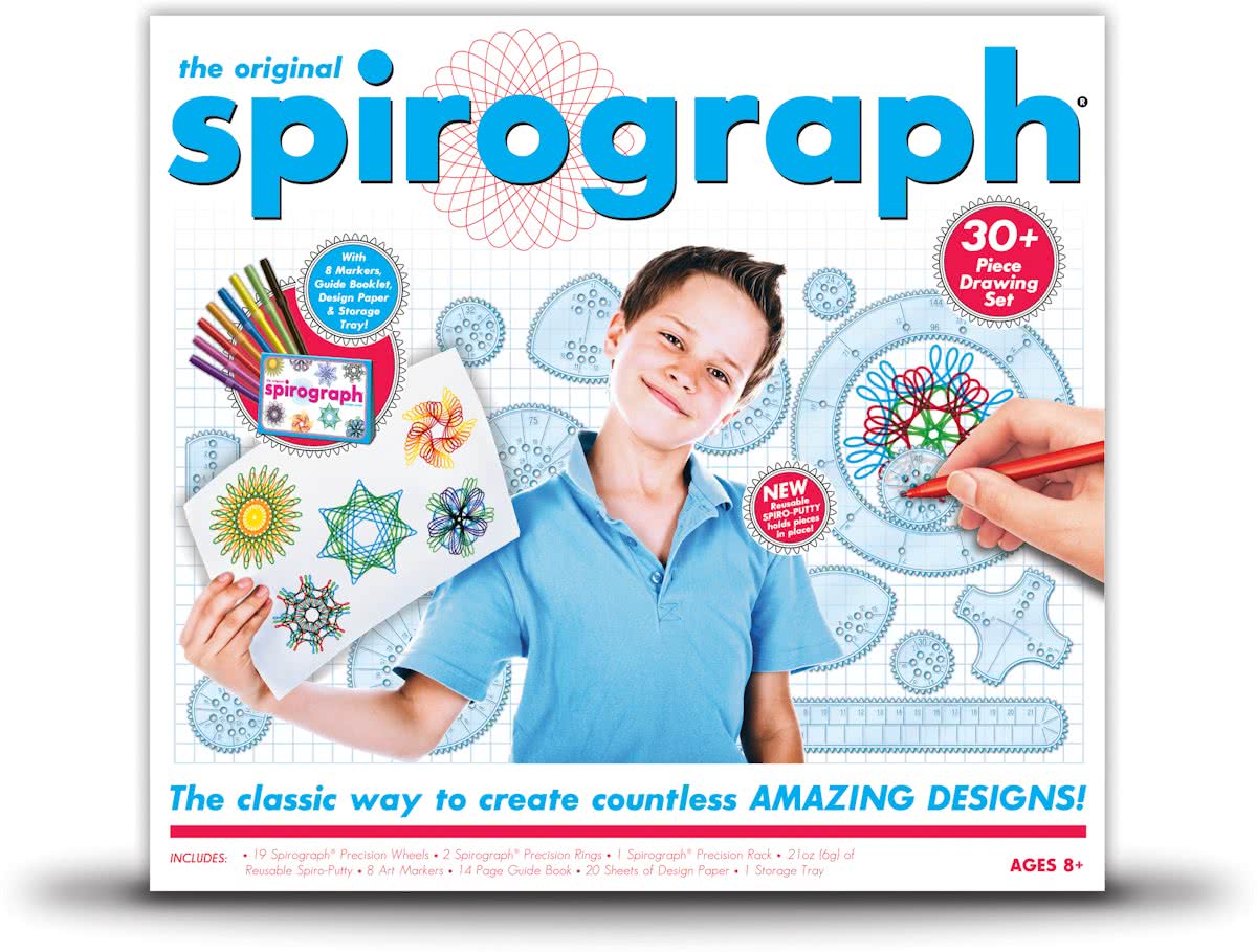 Spirograph Set met Stiften - Knutselpakket