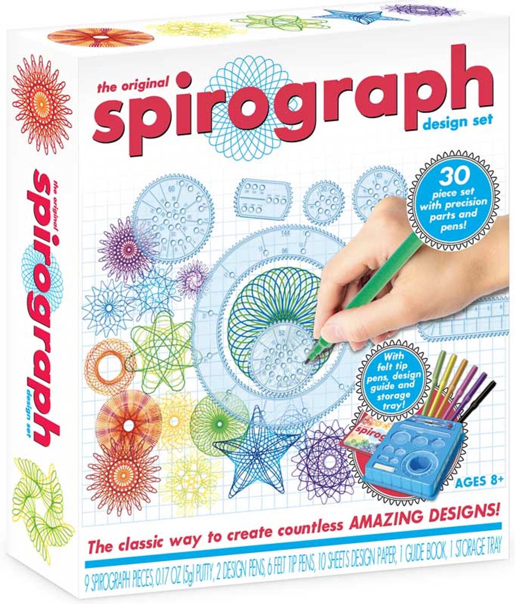 Spirograph design set - creatief teken speelgoed voor kinderen.