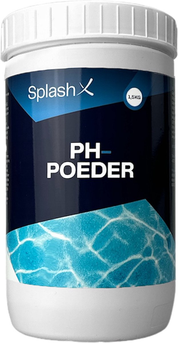 Splash-X pH- poeder - 1,5 kg - pH verlagen