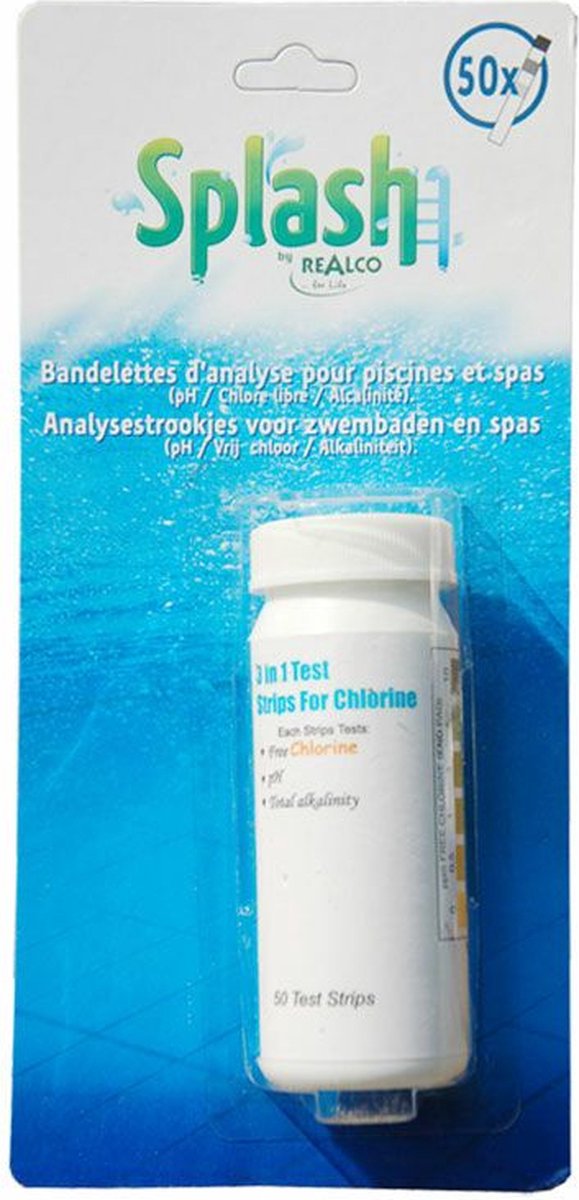 Splash - Analysestrookjes voor zwembad en spa