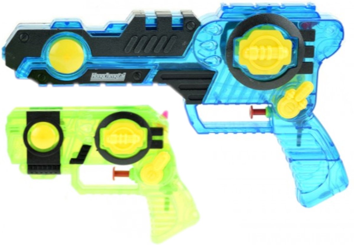 Splash - Waterpistool - 2 stuks - Rood & Blauw