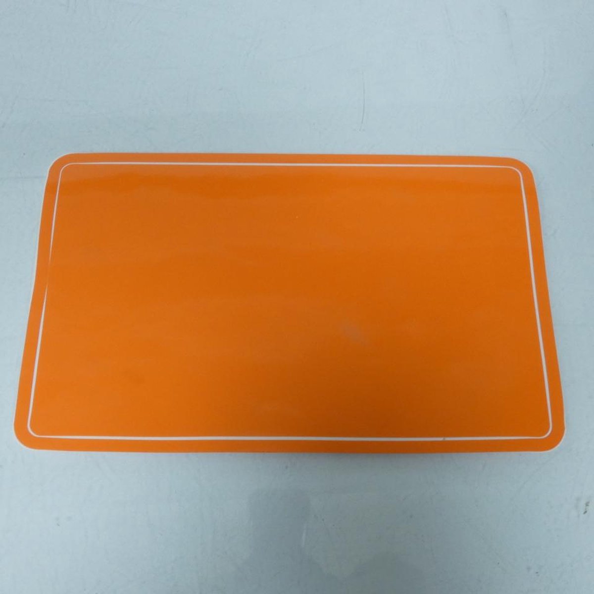 autocollant stickers spm pour auto 210mm x 113mm oranje nieuw