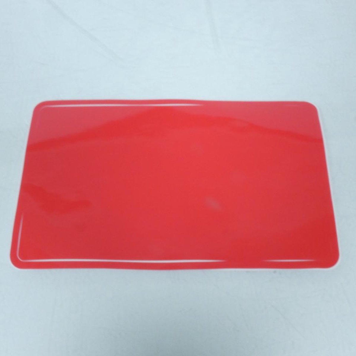 autocollant stickers spm pour auto 210mm x 113mm rouge nieuw