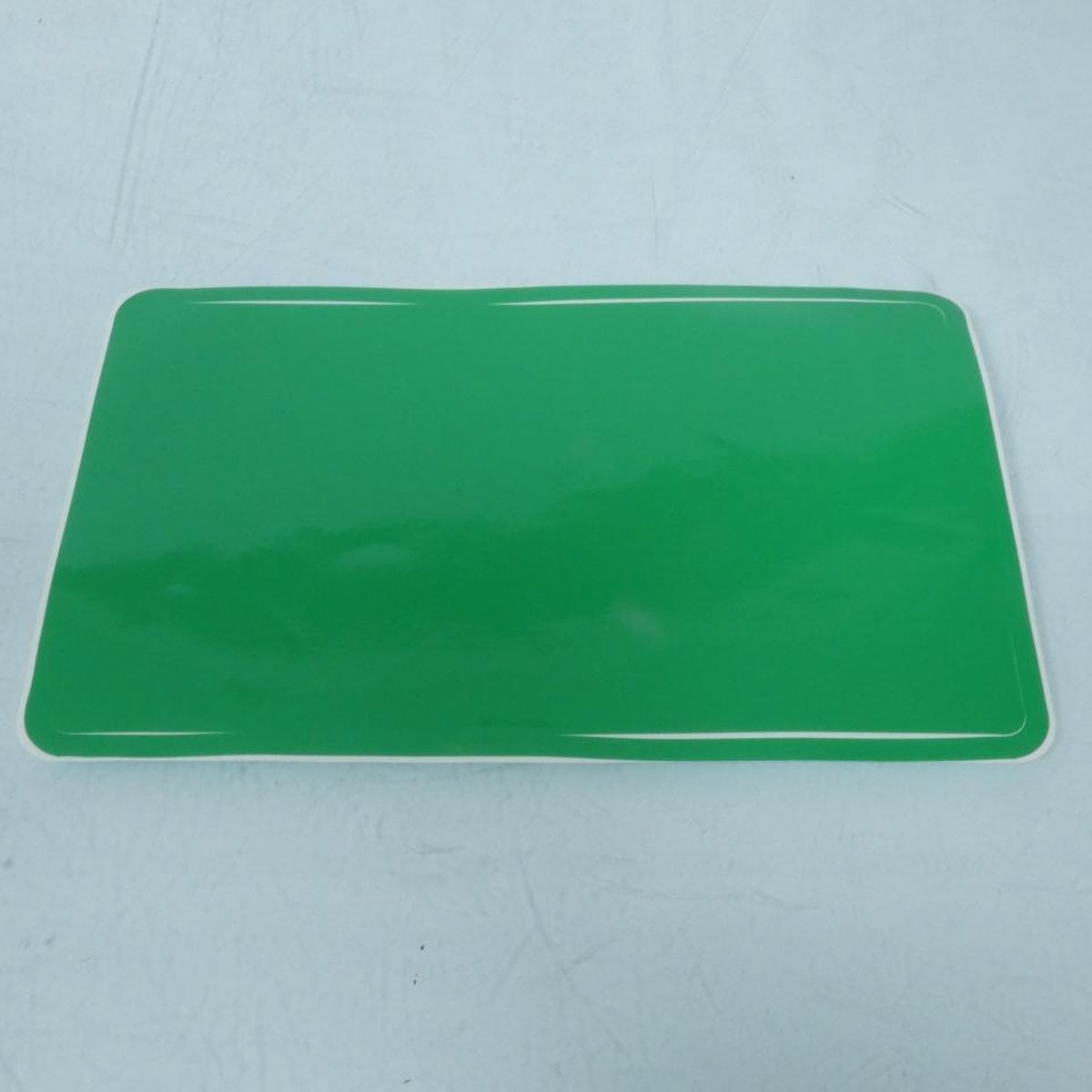 autocollant stickers spm pour auto 210mm x 113mm vert nieuw