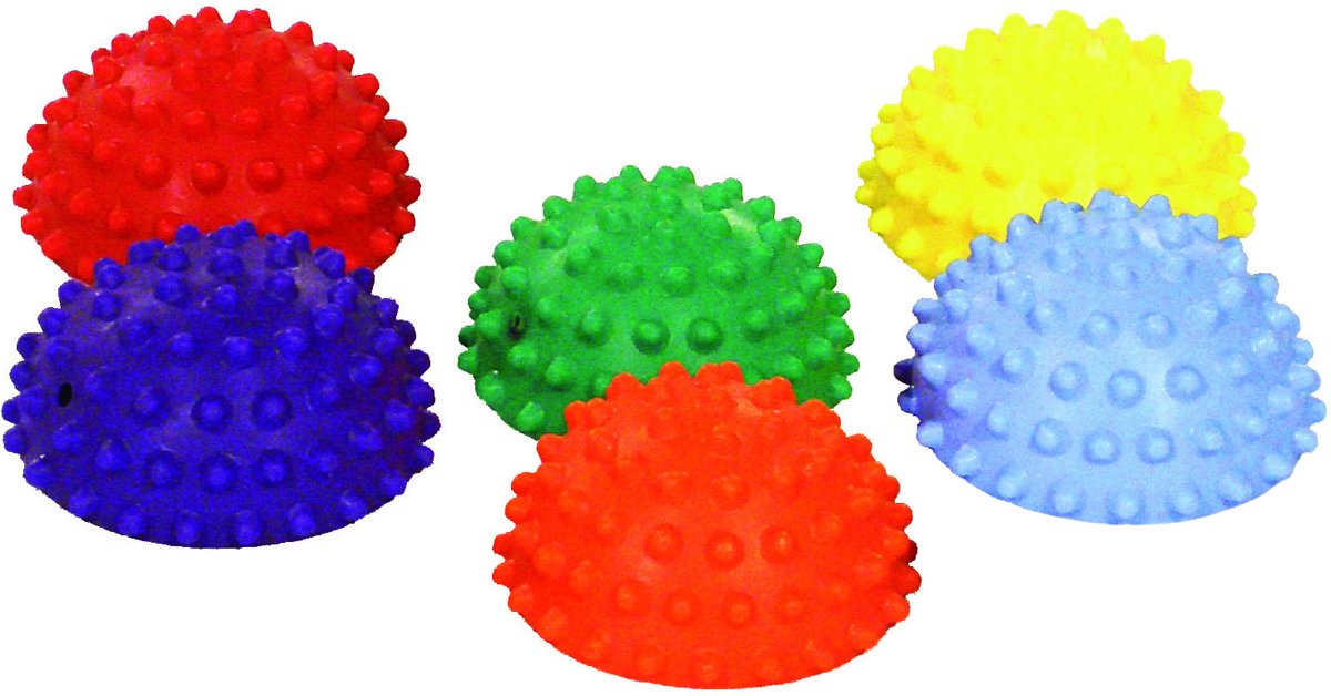 Loopstenen set Egeltjes 6-delig