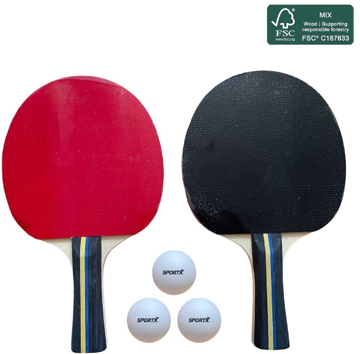 SportX Tafeltennisset in Tas 5 Sterren