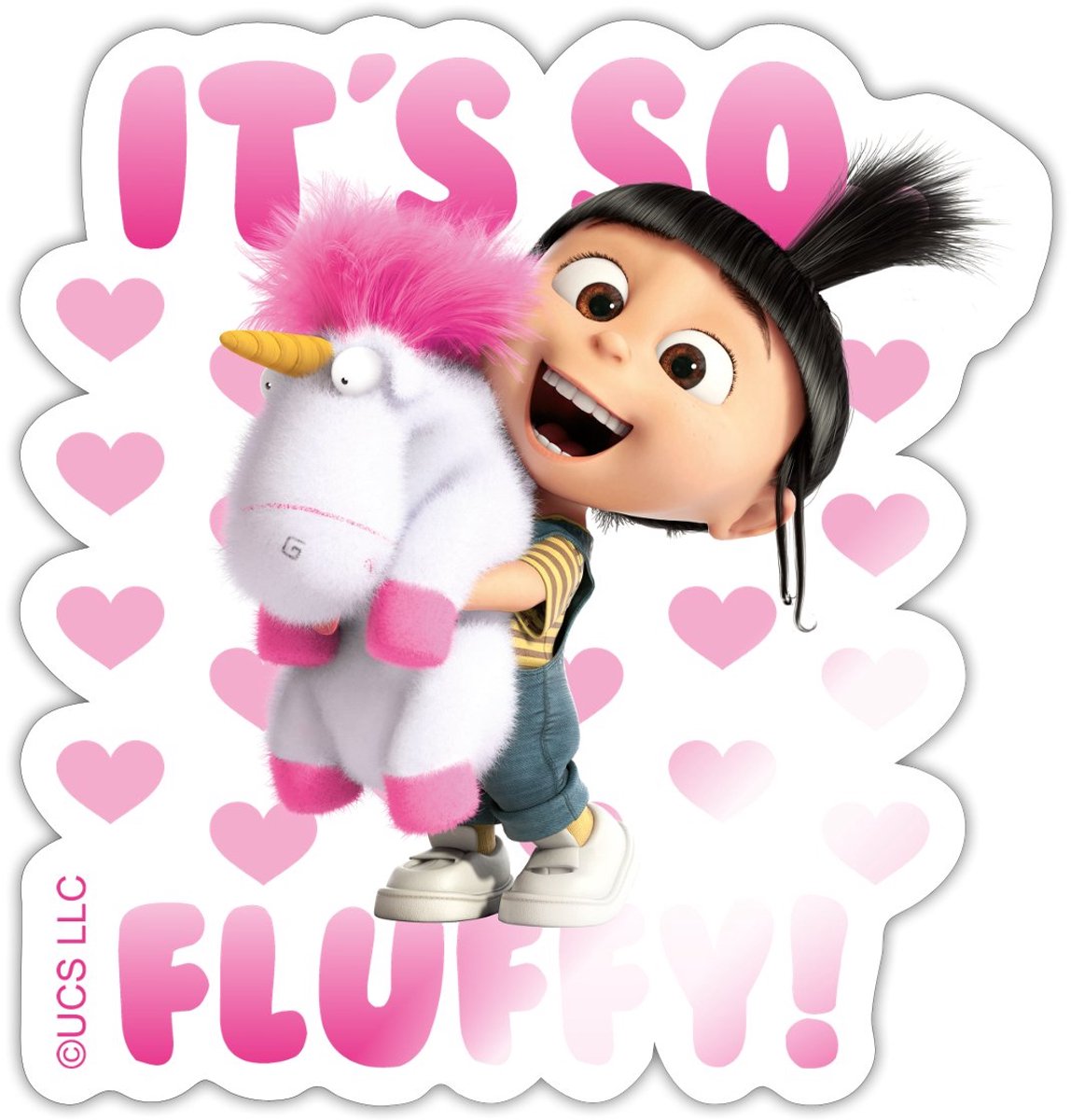 Minions Agnes Its So Fluffy Pink