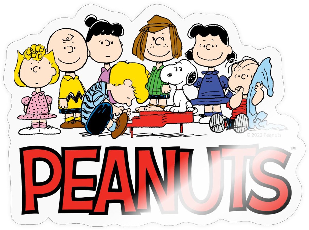 Peanuts Snoopy Charlie Brown En Vrienden