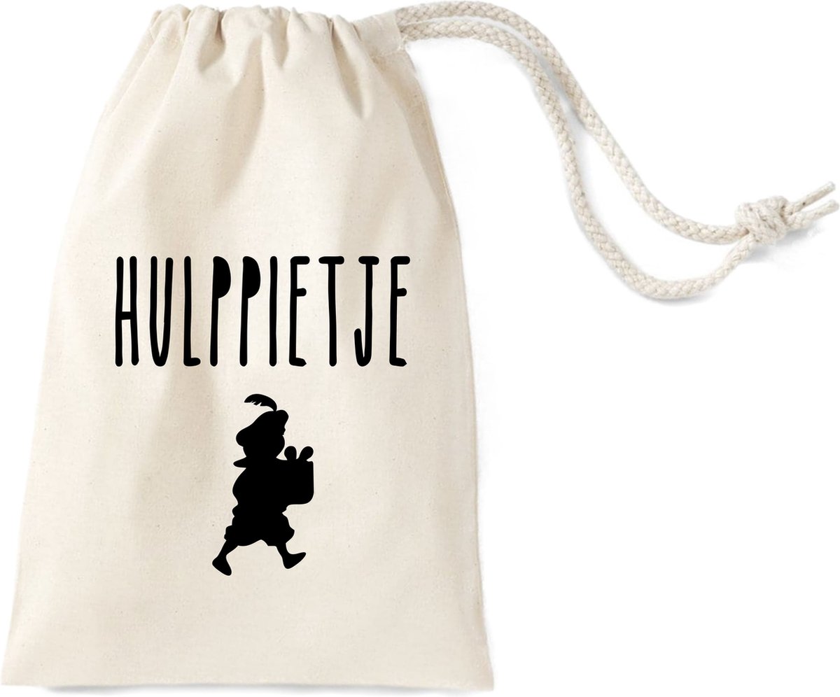 Pepernotenzakje Hulppietje - ecru - piet