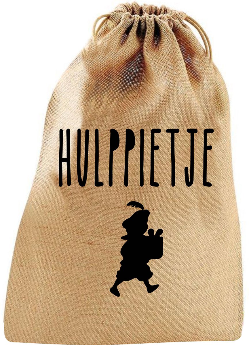 Pepernotenzakje Hulppietje - jute - Sproetiz