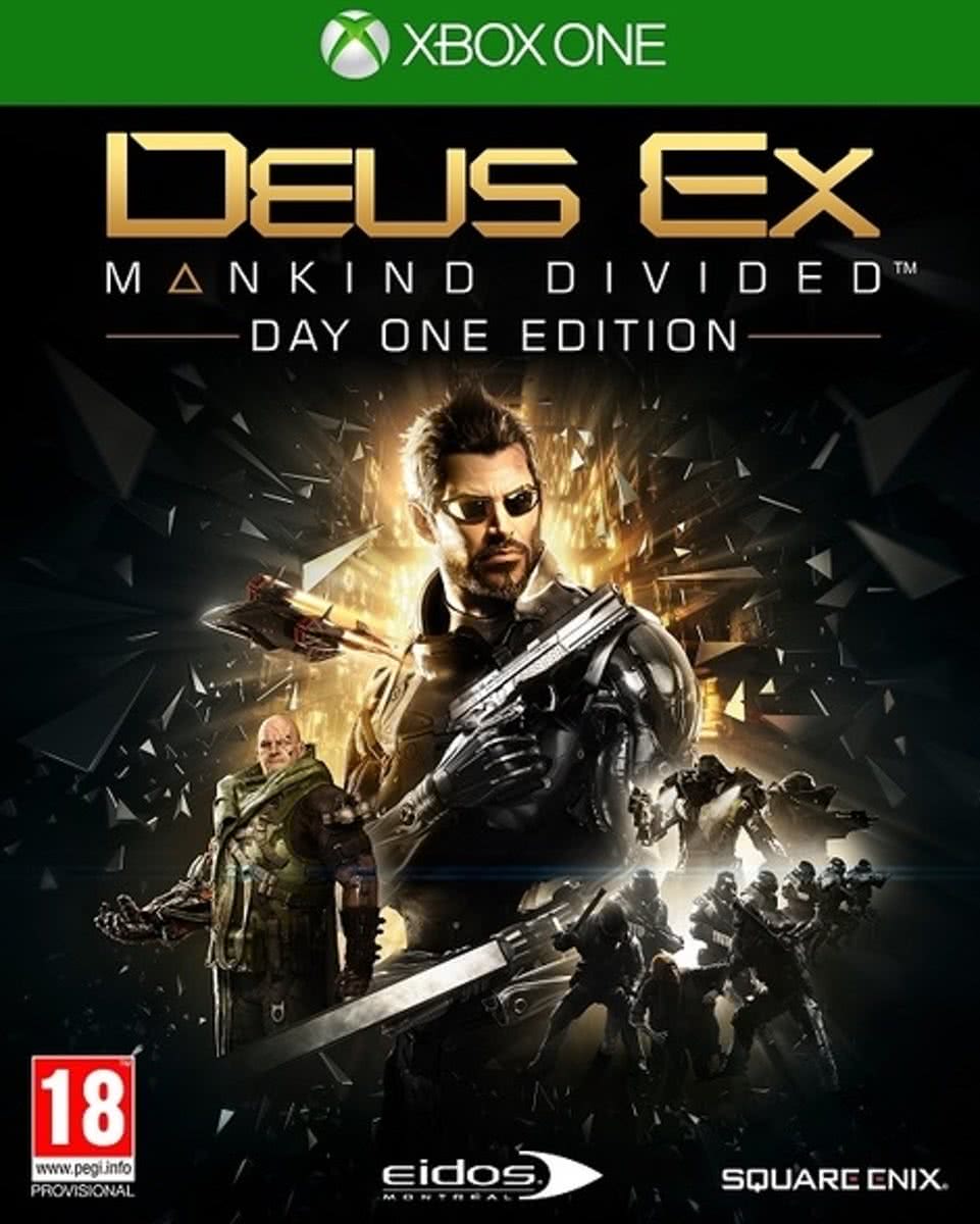 Square Enix Deus Ex: Mankind Divided Day One Edition, Xbox One Basic + DLC Xbox One video-game