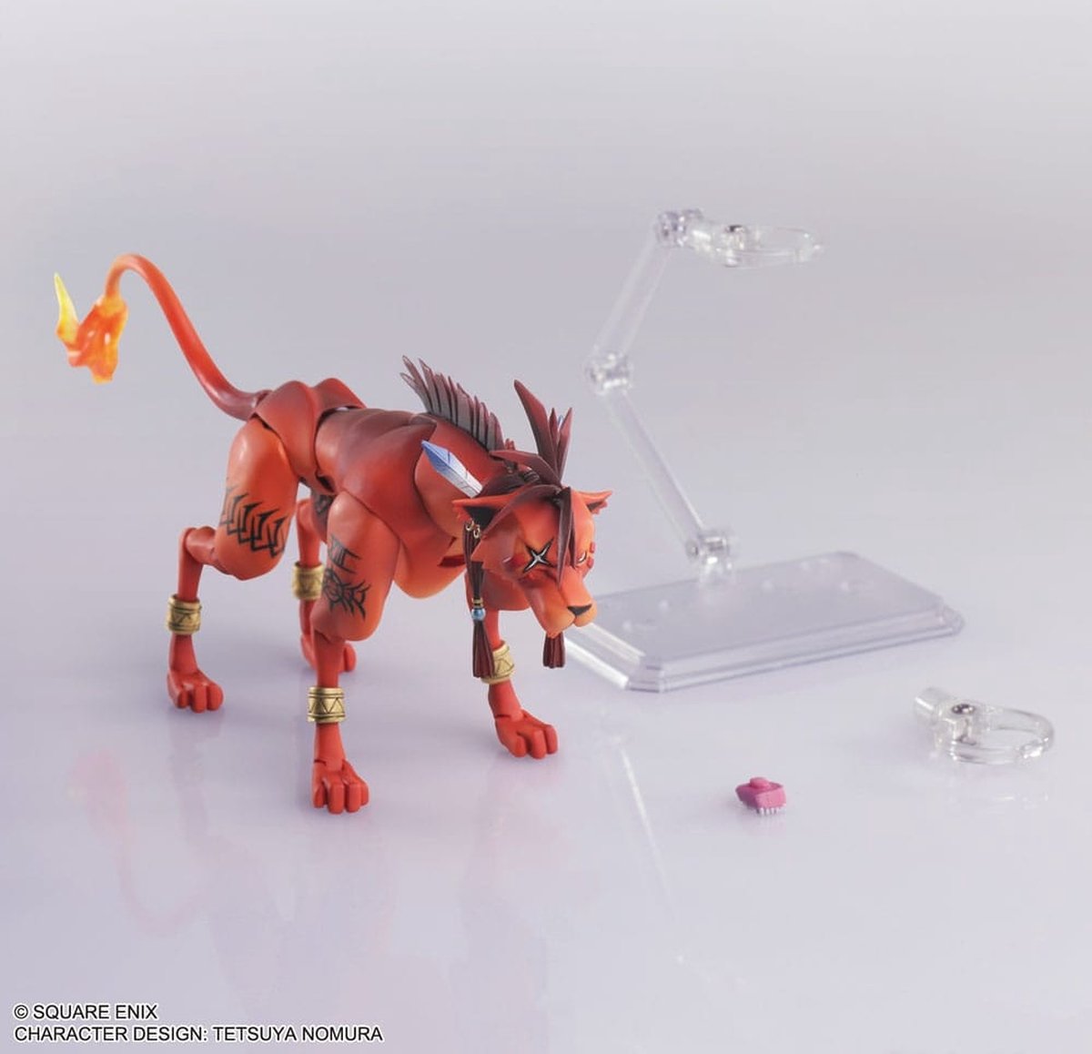 Square-Enix Final Fantasy VII Bring Arts Action Figure Red13 17 cm Action Figuur