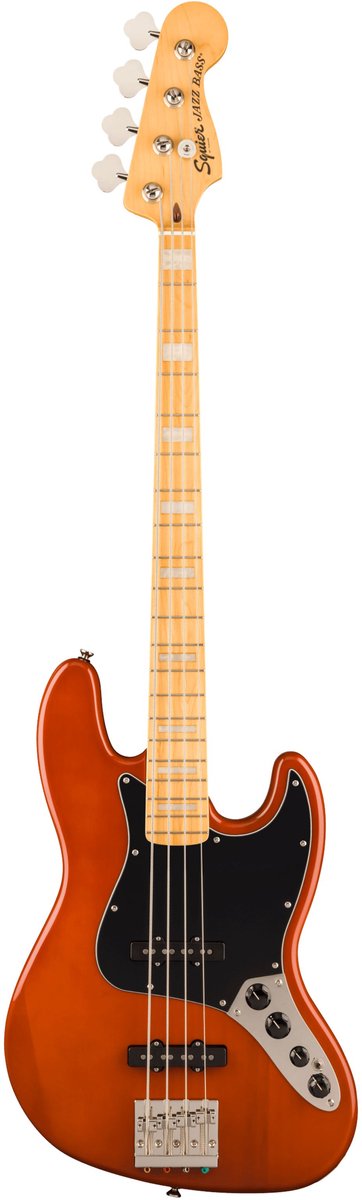 Squier Classic Vibe Active 70s Jazz Bass MN Mocha - Elektrische basgitaar