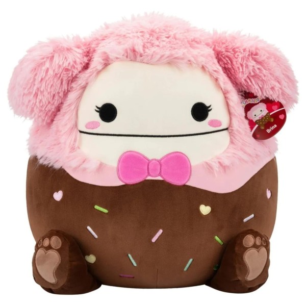 Squishmallows 40 Cm Brina Chocolate Dipped Pink Bigfoot