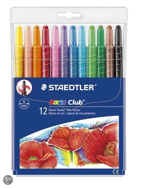 Staedtler wax twister 12stuks