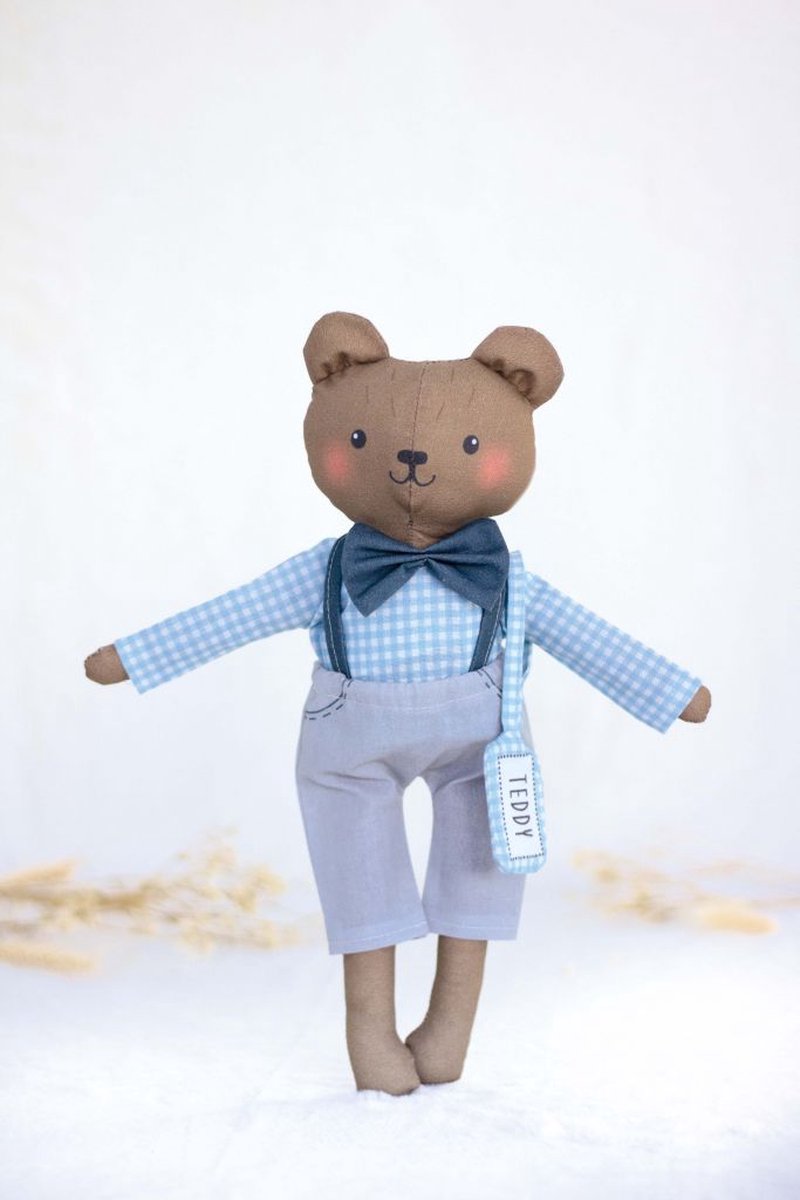 Coccolini Teddy - Stafil - Stoffen knuffel DIY