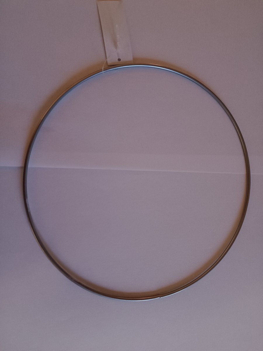 Metalring, Silver ø20cm