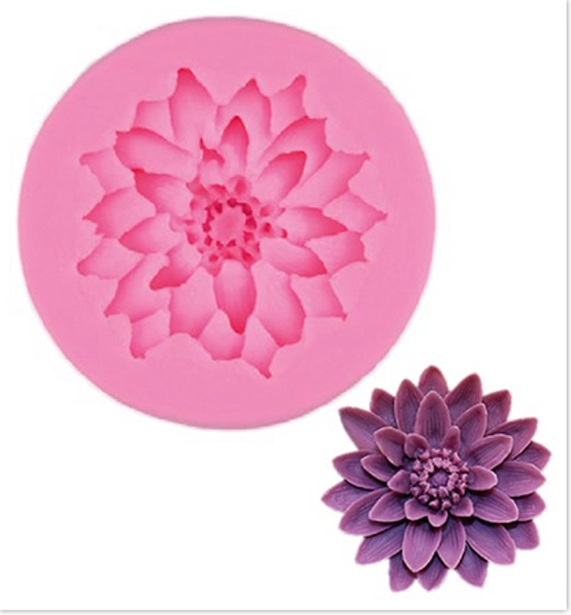 Silicone mold, Flower