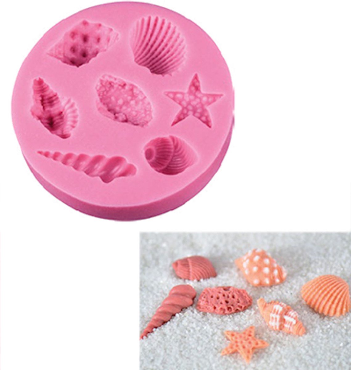 Silicone mold, Shells