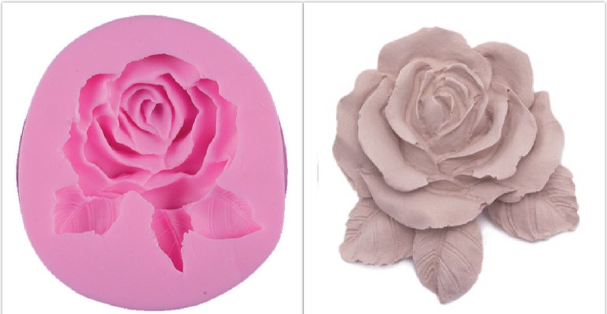 Silicone mold – Rose