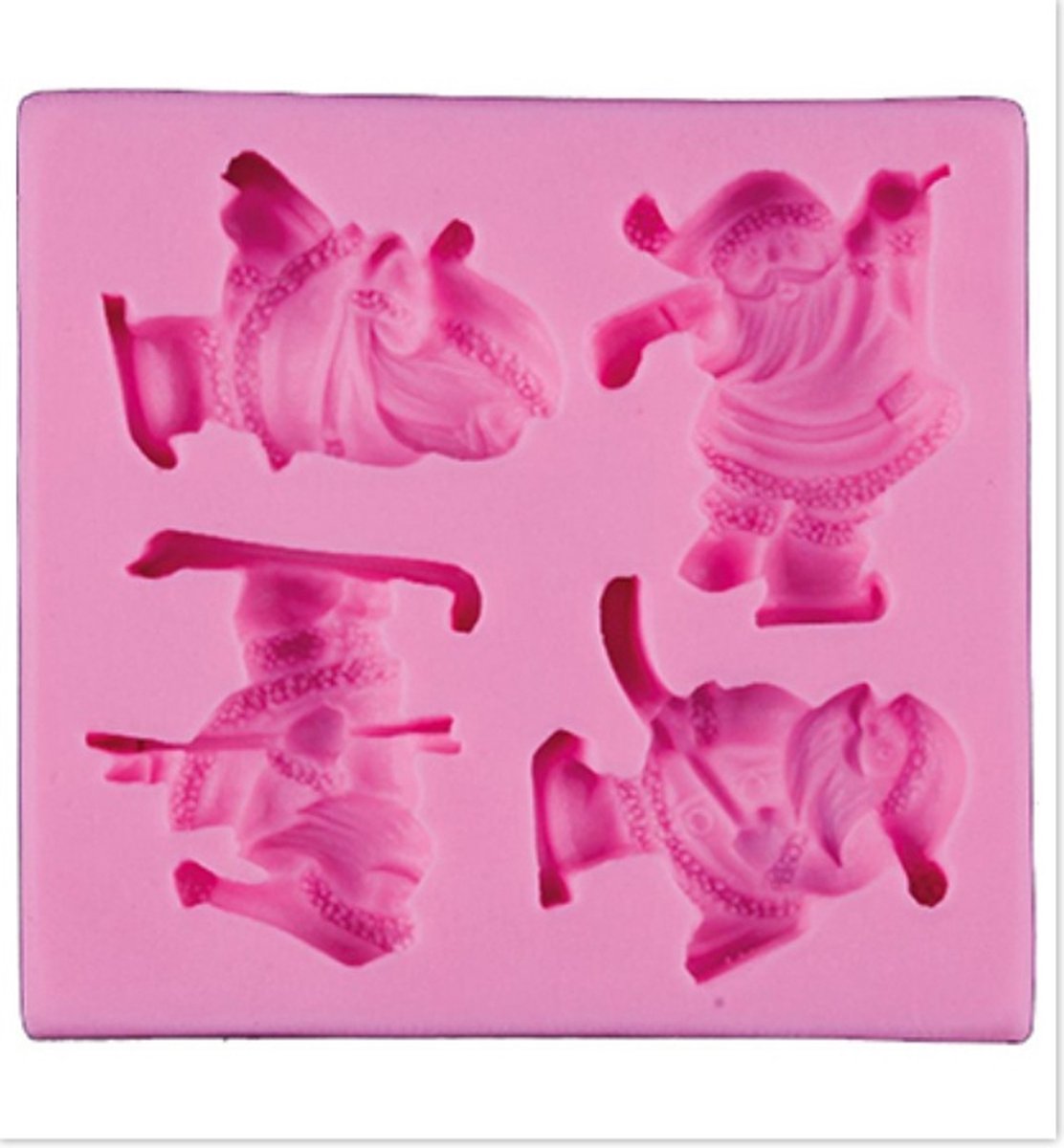 Silicone mold – Santa Claus