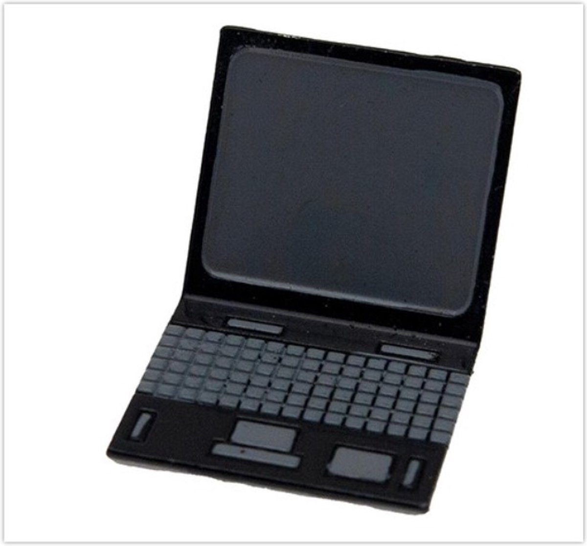 Stafil Miniatuur Openstaande Laptop 1 st. 2,5x4cm