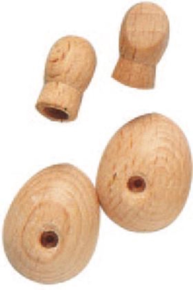 handen en voeten 14 mm x 13 mm, hout, 1 set