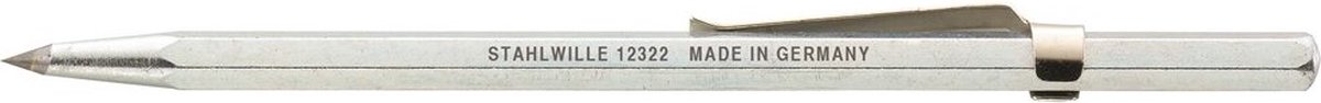Stahlwille 12322 Hardmetalen kraspen met herslijpbare punt