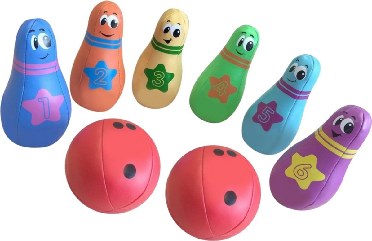 Stamp Bowlingset 8-delig